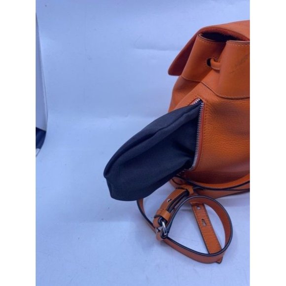 Rag And Bone Mini Pilot Orange Leather Backpack main image 11